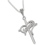 Heart's Desire Cross Necklace