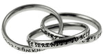 Triple Band Ring - Serenity Prayer